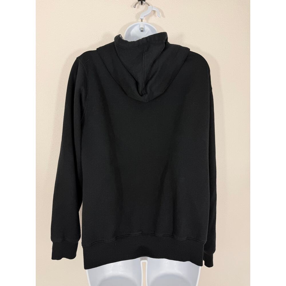 USF Bulls Stadium Athletics Black Silver Leopard Zip Hoodie Size Large - Picture 5 of 6
